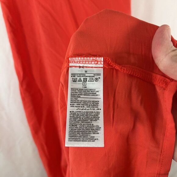 New Old Navy Maxi Dress Women Medium Pink Sleeveless Spaghetti Strap Lightweight - Picture 5 of 7